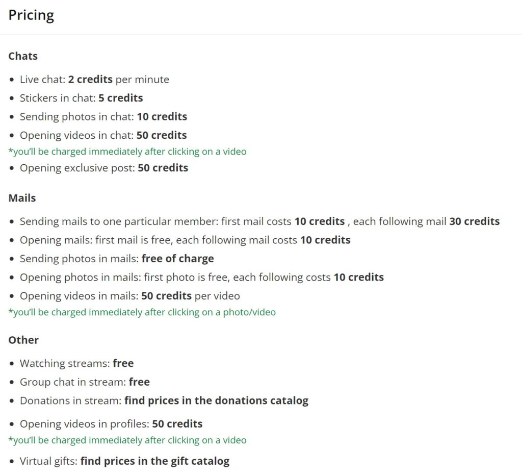 credit pricing JollyRomance