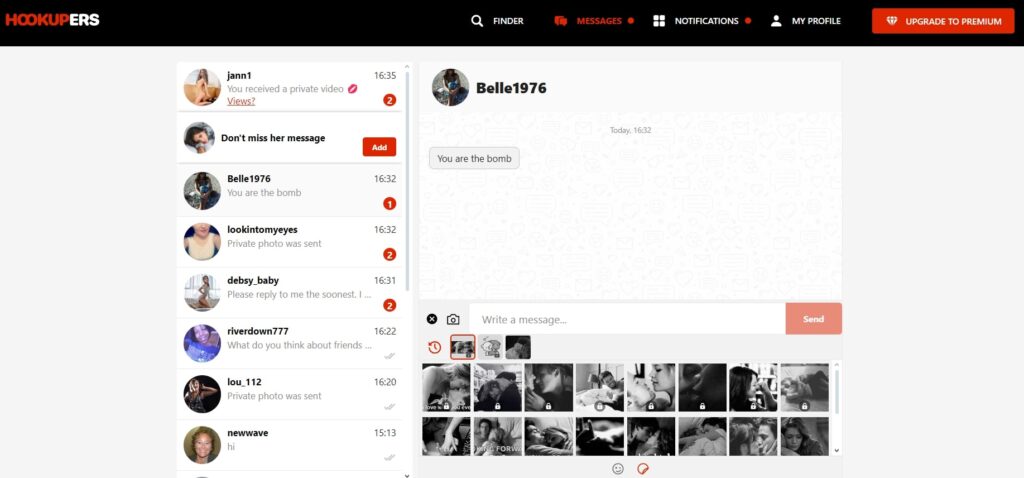 hookupers-example-of-chat-option